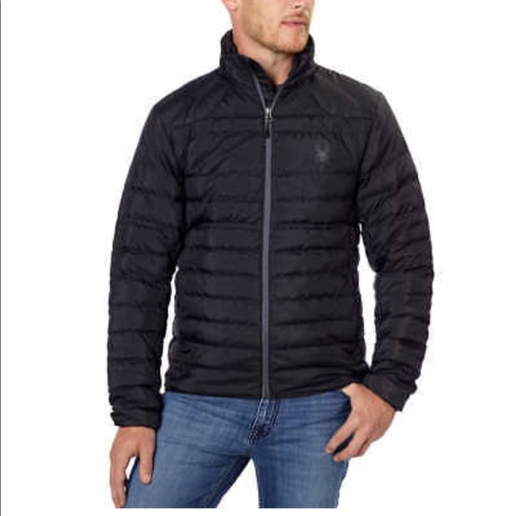 spyder puffer coat